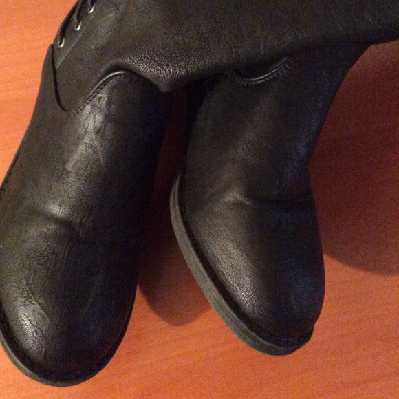 Girls D Lish lace up boots - Picture 7 of 8